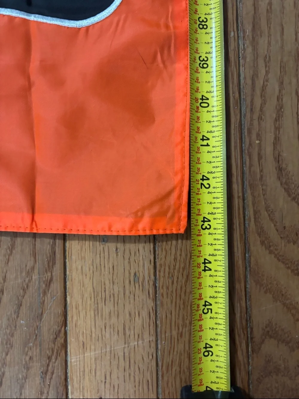 Orange Halloween 'October 31' Decorative Flag - Unbranded